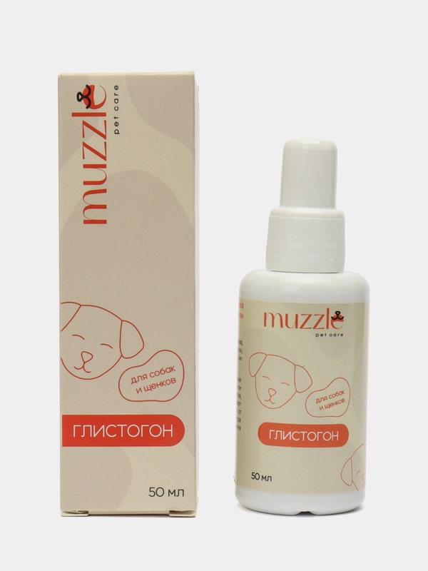 Комплекс трав Глистогон для собак Muzzle, 50 мл