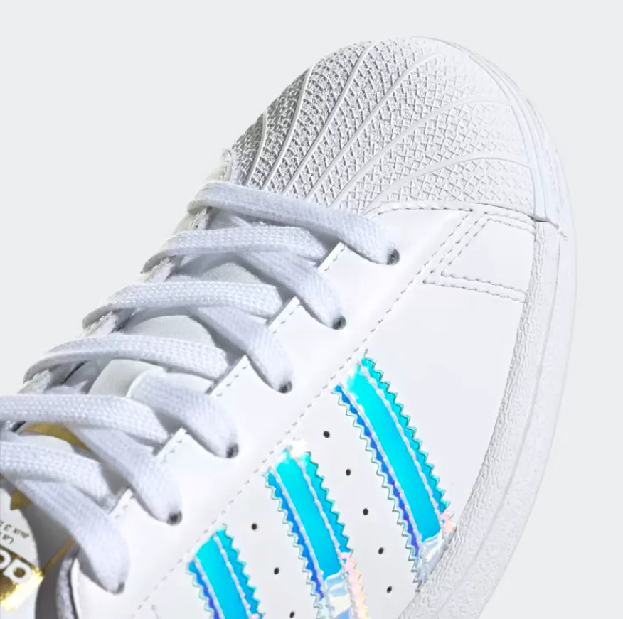 Белый кеды женские Adidas Superstar FX7565