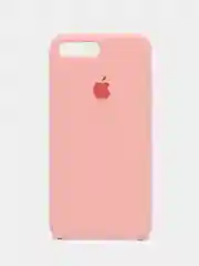 Розовый чехол Silicone Case (Чехол силиконовый) для iPhone 8/ iPhone 8 plus