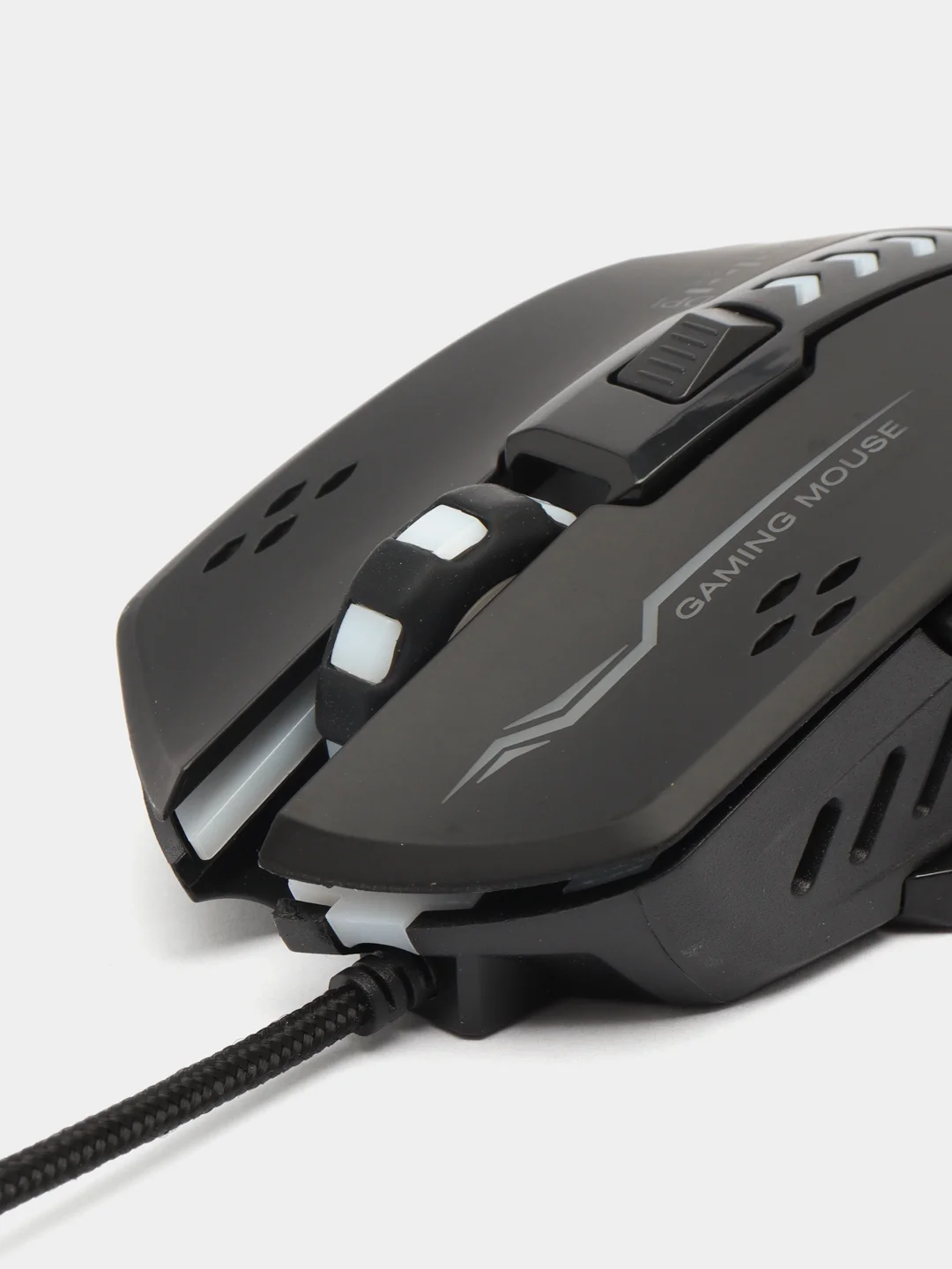 Игровая мышь QS-1400, с RGB подсветкой, оптическая