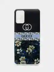 Хаки чехол силиконовый с принтом Samsung Galaxy A03