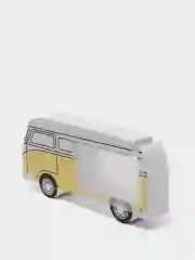 Желтый копилка деревянная