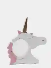 Белый копилка деревянная