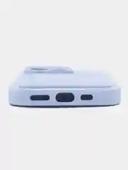 Ледяной чехол на iPhone 14 Pro с кармашком для карты, с защитой для камеры