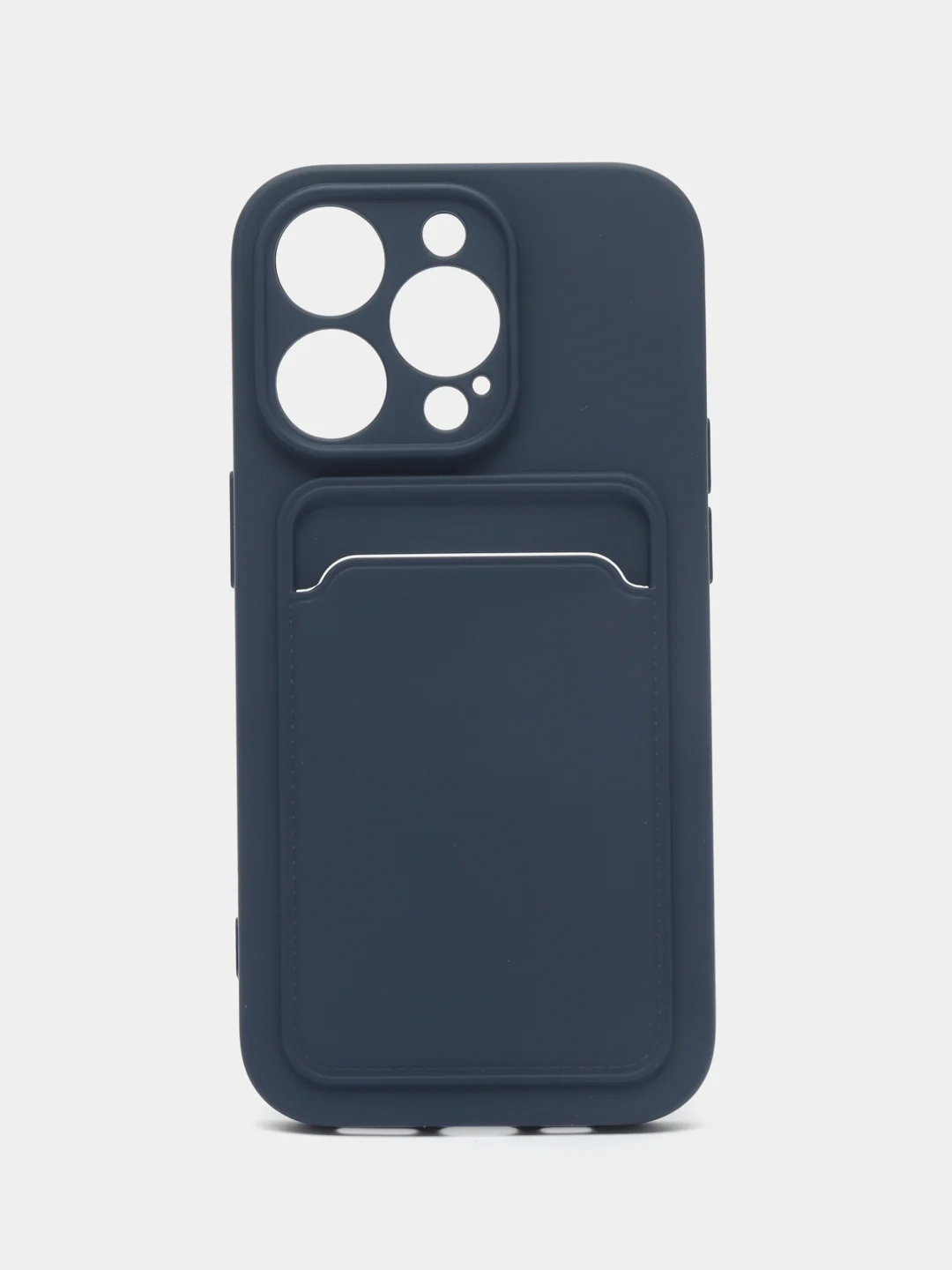 Морской чехол на iPhone 14 Pro с кармашком для карты, с защитой для камеры