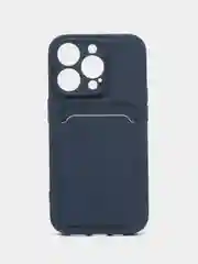 Морской чехол на iPhone 14 Pro с кармашком для карты, с защитой для камеры