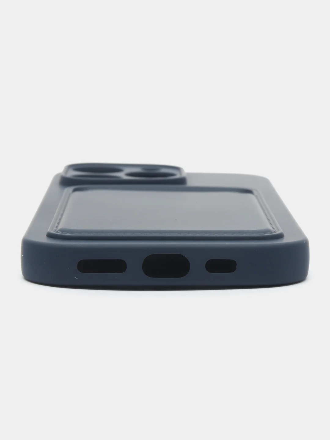 Морской чехол на iPhone 14 Pro с кармашком для карты, с защитой для камеры