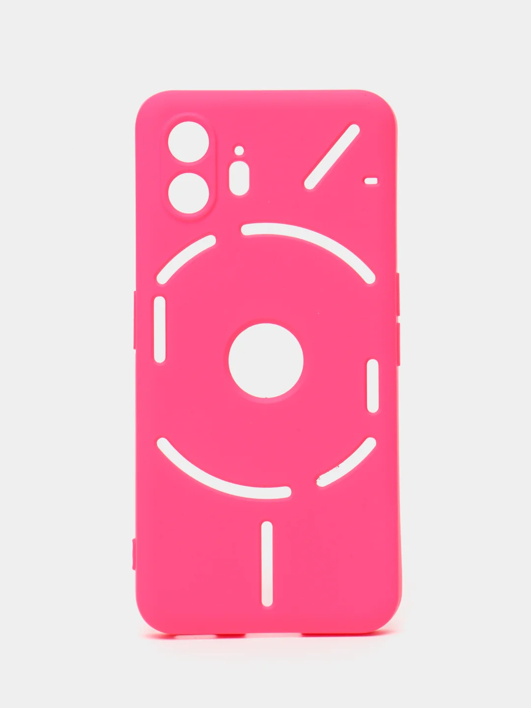 Фуксия чехол для Nothing Phone 2 (Нотиг Фон 2), силиконовый, Silicone Case