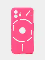 Фуксия чехол для Nothing Phone 2 (Нотиг Фон 2), силиконовый, Silicone Case