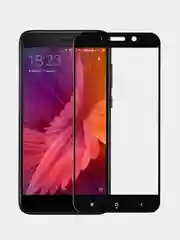 Черный стекло защитное для Xiaomi Redmi Note 4X, Редми Ноут 4Х