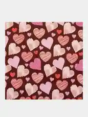 Бумага упаковочная "Love Story", Золотая Сказка, 70x100 см, 10 дизайнов, 591916
