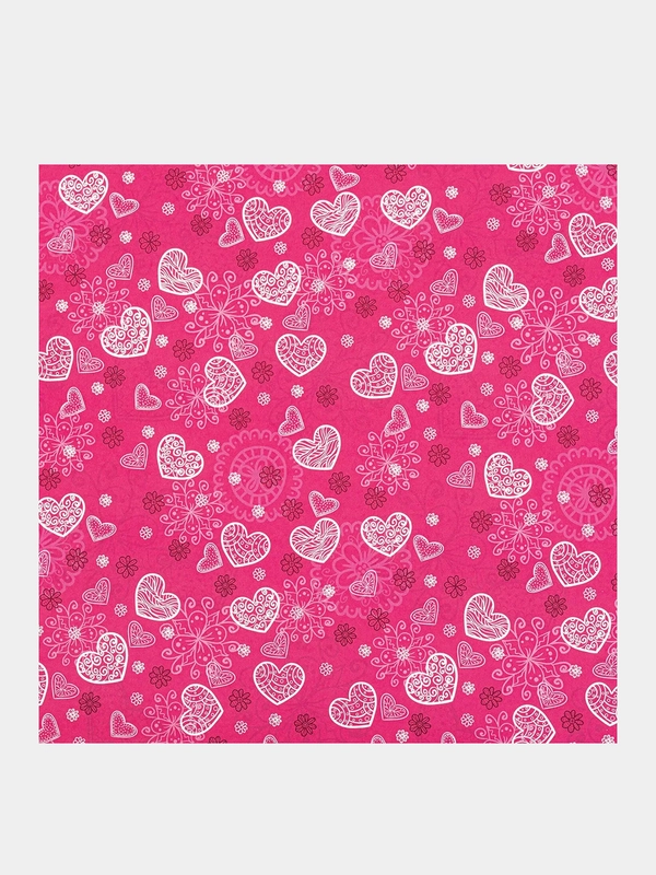 Бумага упаковочная "Love Story", Золотая Сказка, 70x100 см, 10 дизайнов, 591916