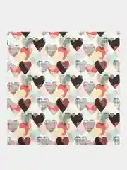 Бумага упаковочная "Love Story", Золотая Сказка, 70x100 см, 10 дизайнов, 591916