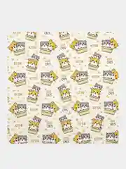 Бумага упаковочная "Funny Animals", 70x100 см, 10 дизайнов ассорти, ЗОЛОТАЯ СКАЗКА, 591917