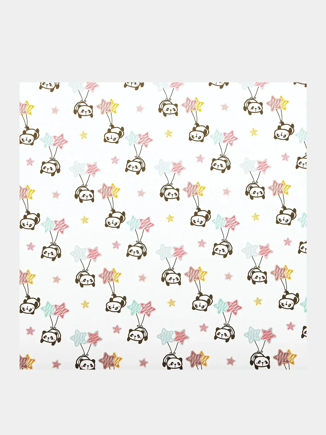 Бумага упаковочная "Funny Animals", 70x100 см, 10 дизайнов ассорти, ЗОЛОТАЯ СКАЗКА, 591917