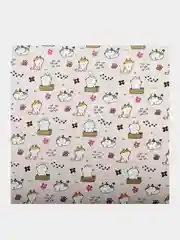 Бумага упаковочная "Funny Animals", 70x100 см, 10 дизайнов ассорти, ЗОЛОТАЯ СКАЗКА, 591917