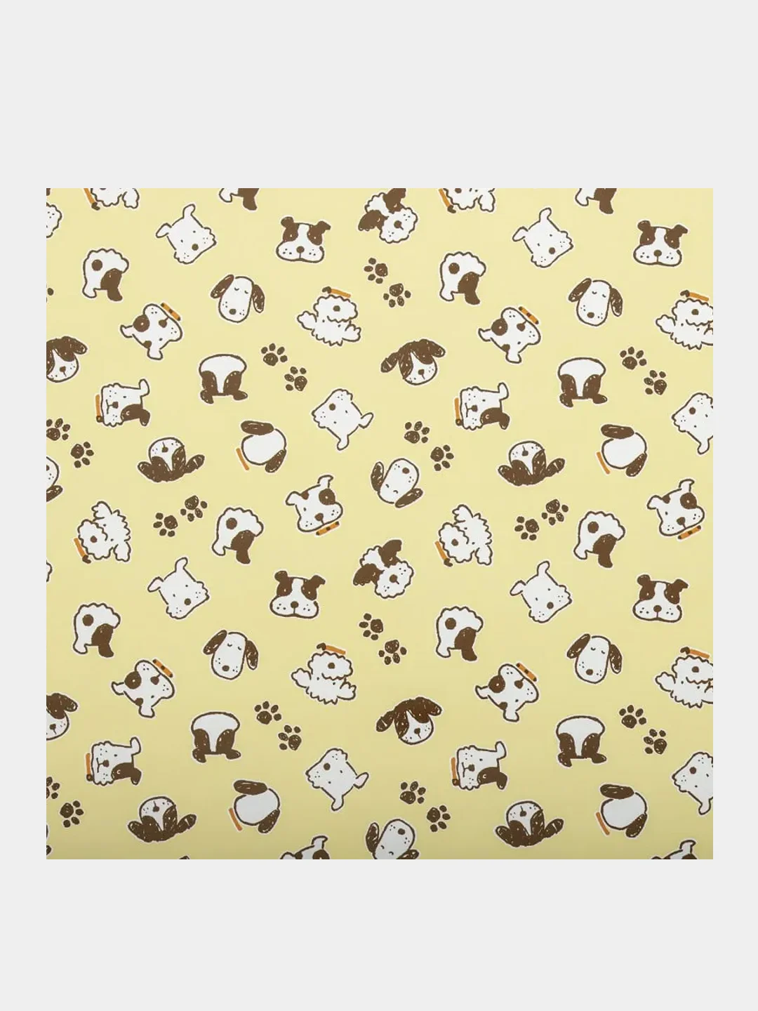 Бумага упаковочная "Funny Animals", 70x100 см, 10 дизайнов ассорти, ЗОЛОТАЯ СКАЗКА, 591917