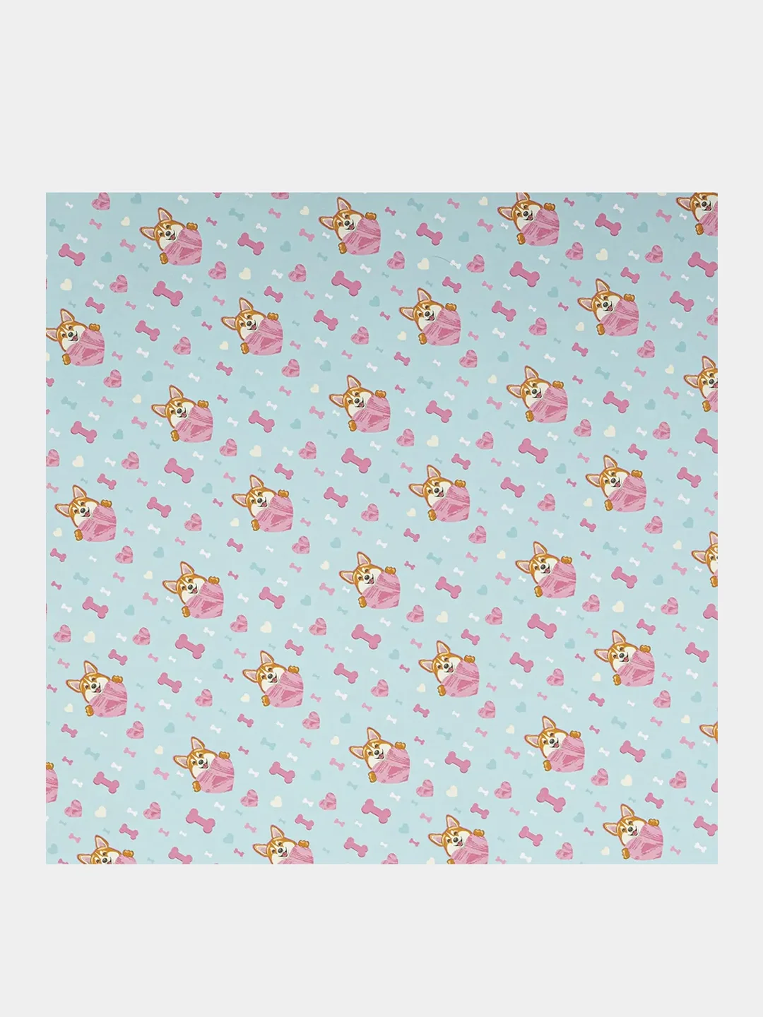 Бумага упаковочная "Funny Animals", 70x100 см, 10 дизайнов ассорти, ЗОЛОТАЯ СКАЗКА, 591917