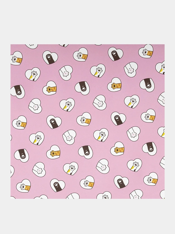 Бумага упаковочная "Funny Animals", 70x100 см, 10 дизайнов ассорти, ЗОЛОТАЯ СКАЗКА, 591917