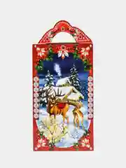 Бирюзовый новогодняя коробка, складывающаяся, для подарков. 180 х 65 х 100 мм, 160 х 80 х 65 мм