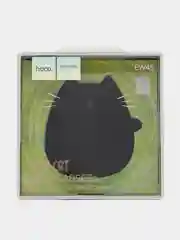 Черный беспроводные наушники HOCO EW45, с чехлом с котиками