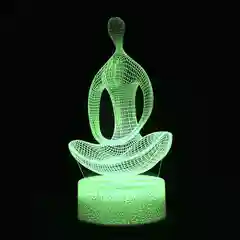 Конфетный светильник 3D ночник светодиодный RGB LED с пультом подарок на Новый год