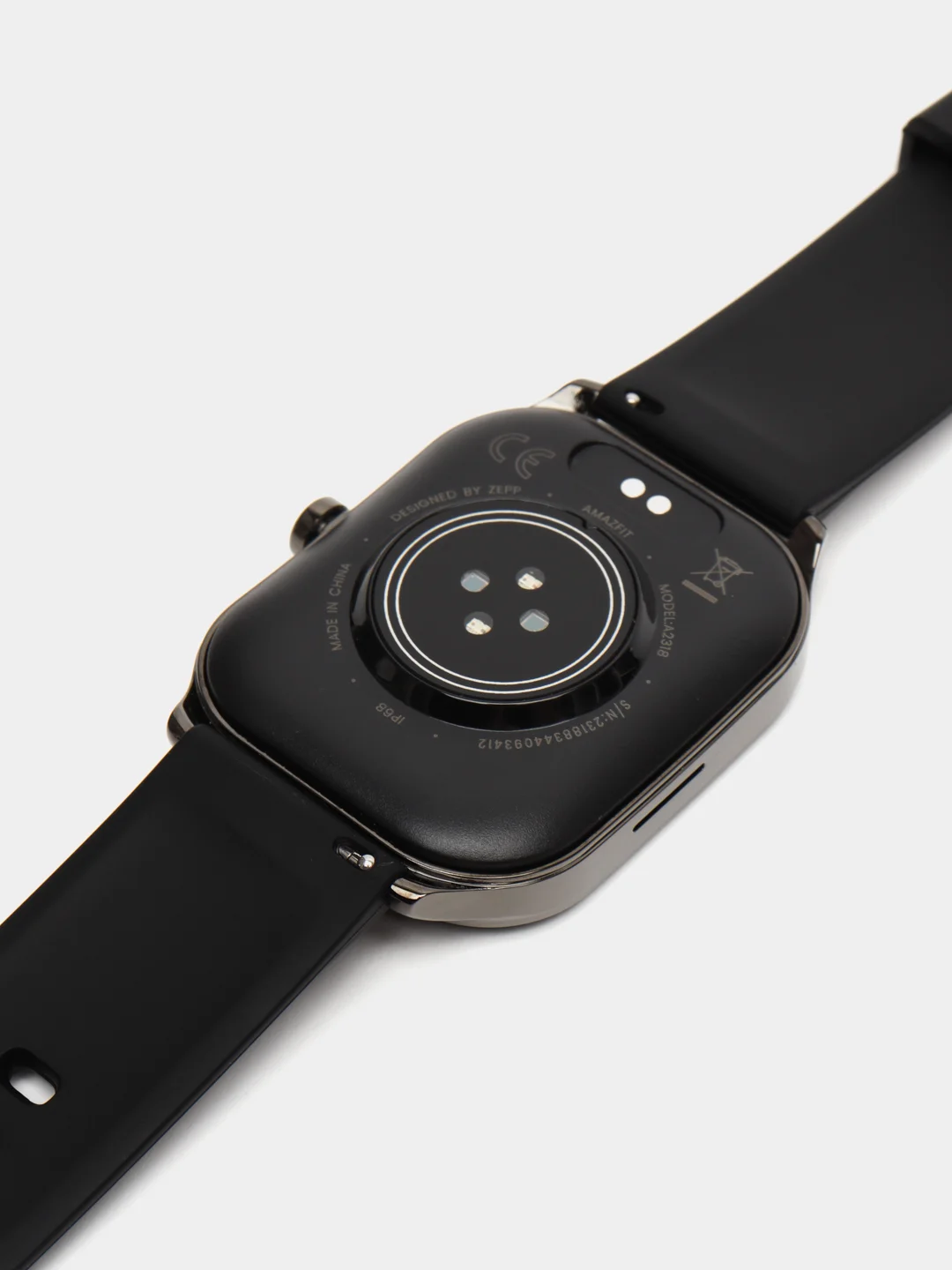 Серебряный смарт часы Amazfit Pop 3S, A2318