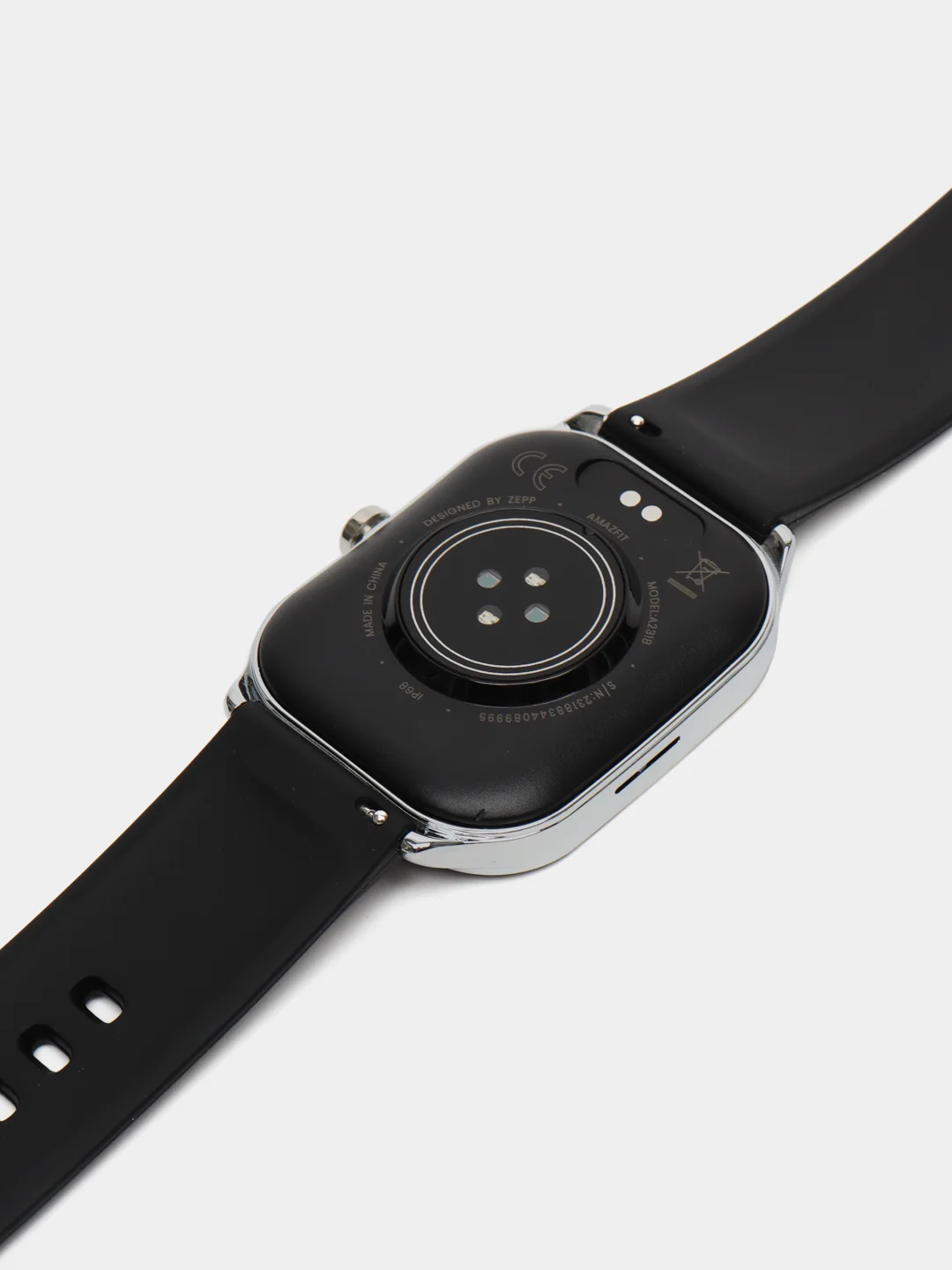 Серебряный смарт часы Amazfit Pop 3S, A2318