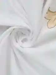 Белый комплект постельного белья, вышивкой, евро, хлопок 100%