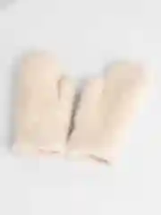 Молочный варежки женские