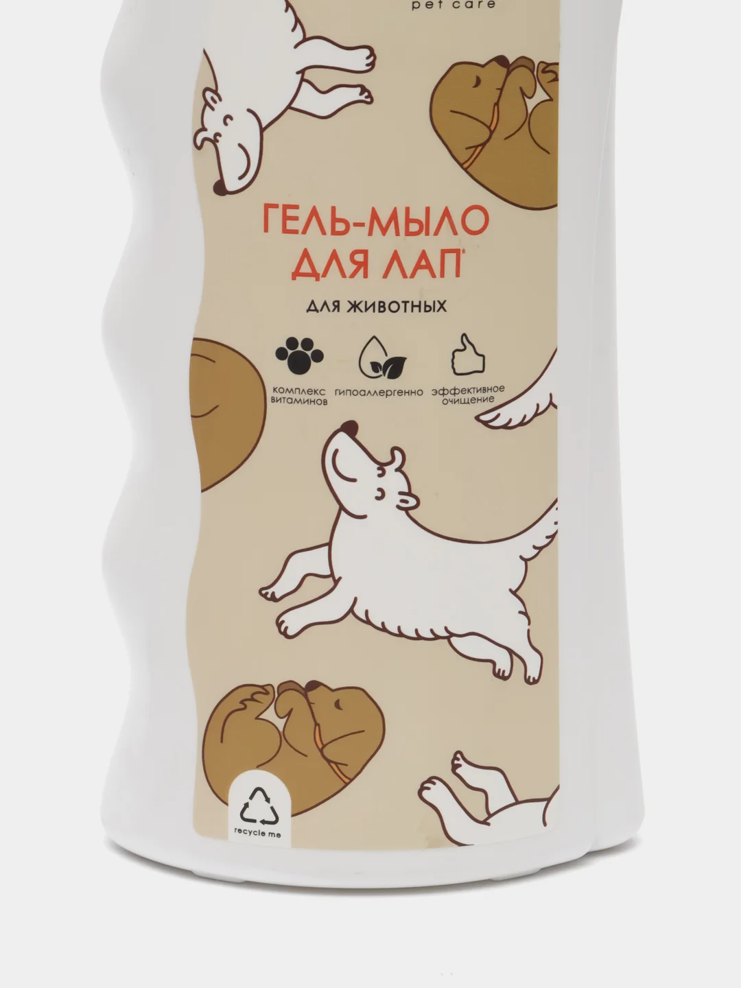 Гель-мыло для лап собак и кошек, 500 мл