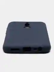 Синий меланж матовый чехол для Xiaomi Redmi 8
