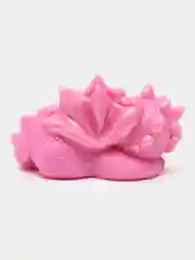 Розовый сувенирное мыло "Драконица с малышом", ручная работа