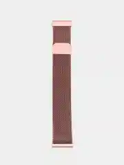 Пудровый металлический ремешок 20 мм для часов Xiaomi AMAZFIT Galaxy Watch, HUAWEI, Миланская петля