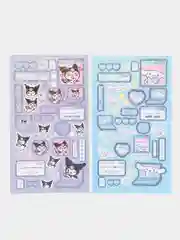Золотистый хаки наклейки для стикербомбинга, Kuromi, Melody, Hello Kitty, Sinnamoroll. Стикерпак, Куроми