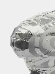 Белый шар фольгированный "Бабочка" на свадьбу, день рождения