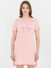 Пудровый платье Lilians домашнее, женское