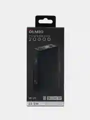 Серый внешний аккумулятор Olmio QX-20 20000mAh