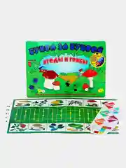 Тёмно-зелёный обучающая настольная игра