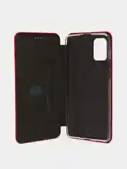 Красный чехол-книжка для Samsung A01 A02 A03S A11 A22 A32 A41 A42 А52 A71 A72 A80 S8 S9 S10 lite