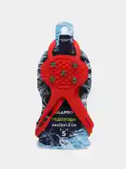 Красный ледоходы 5 шипов  24*10*1,5 см универсальный размер 35-45  SILAPRO