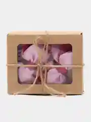 Лавандовый резинка для волос, с бантом, 2 штуки