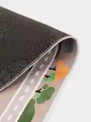Горчичный коврик детский складной игровой, детский коврик для ползанья, коврик для малышей