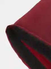 Бордовый чехол для беговых лыж, на липучке
