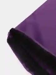 Фиолетовый чехол для беговых лыж, на липучке