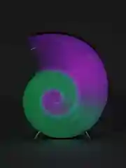 Белый портативная Bluetooth колонка - ночник, с RGB подсветкой и будильником, 4 в 1