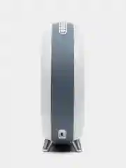Белый портативная Bluetooth колонка - ночник, с RGB подсветкой и будильником, 4 в 1