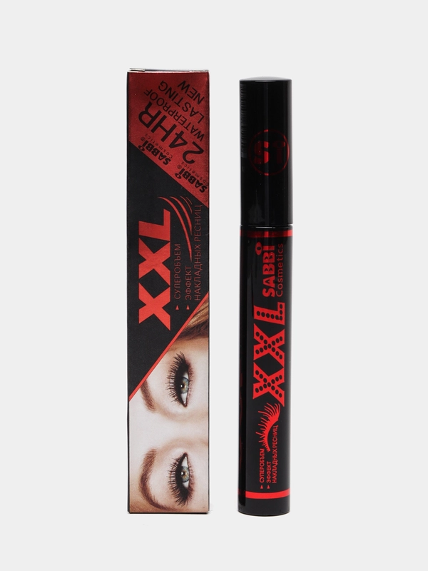 Тушь для ресниц Sabbi XXL, суперобъем, черная
