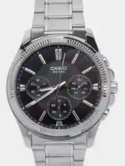 Серый металлик часы наручные Casio MTP-1374D-1A