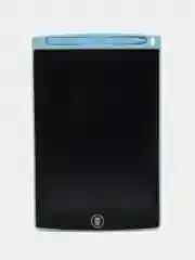 Голубой планшет детский электронный с LCD экраном